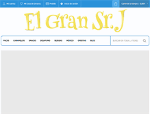 Tablet Screenshot of elgransrj.com